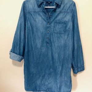 Blue jean Gap dress